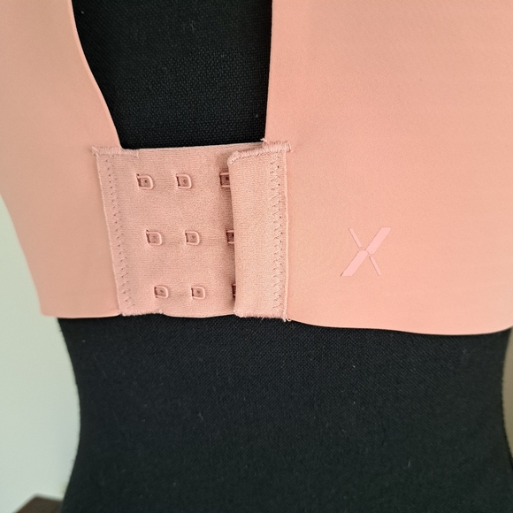 Knix Catalyst Bra Front Zip Pink Ginger Adjustable Size 2 36A - Picture 8 of 11